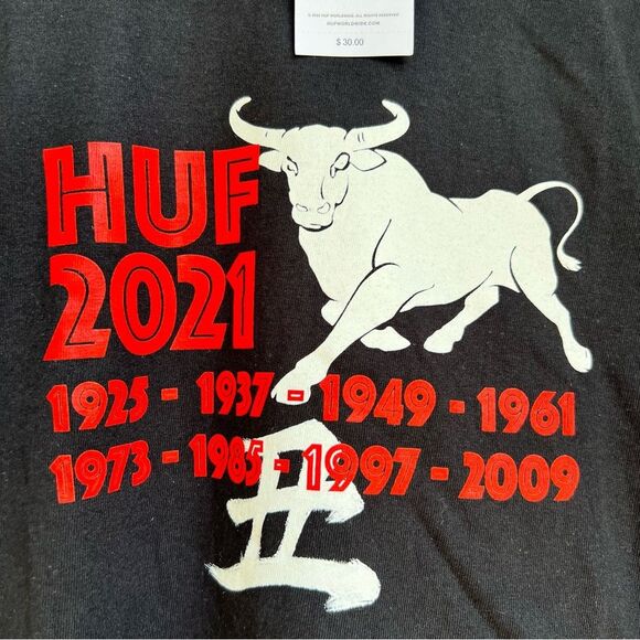 HUF short sleeve tee ◾️ NWT ◾️ large - Picture 2 of 3